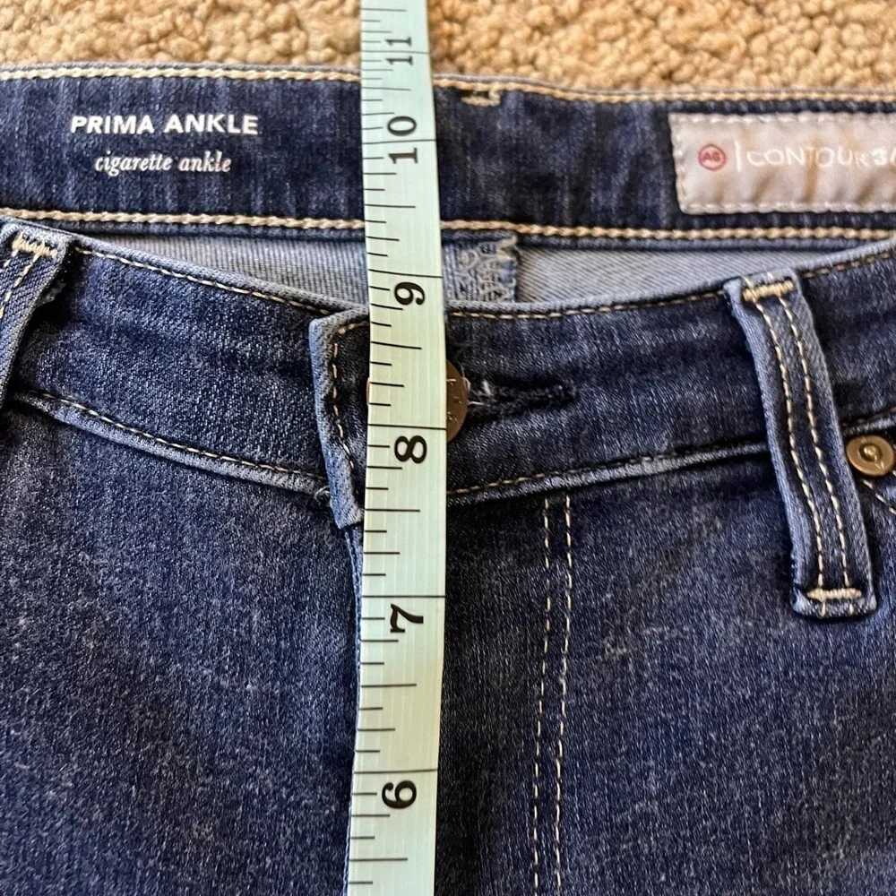 AG Contour 360 Prima Ankle Cigarette Ankle Jeans 27 Adriano Goldschmied
